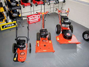 DR all terrain wheeled Strimmers and jungle busters