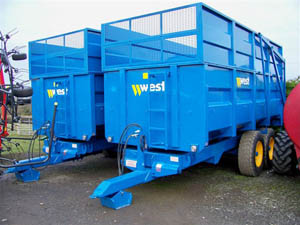 West silage trailers